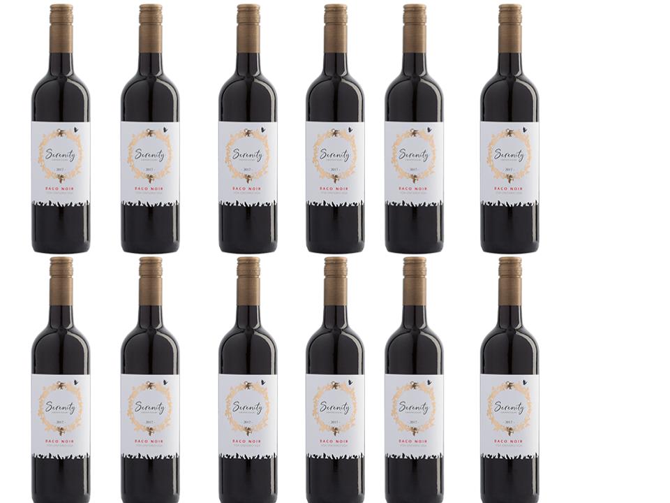 Serenity by Lakeview Cellars Baco Noir 2017 (12 bottles) 15% off!